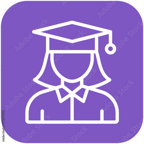Student Female Icon