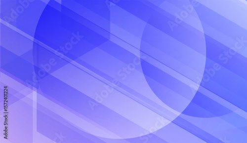 A calming gradient of blues interweaves with angled lines and geometric forms, including a prominent circle, creating a modern, minimalist abstract background, perfect for digital design