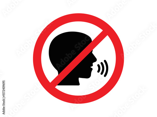 No talking sign