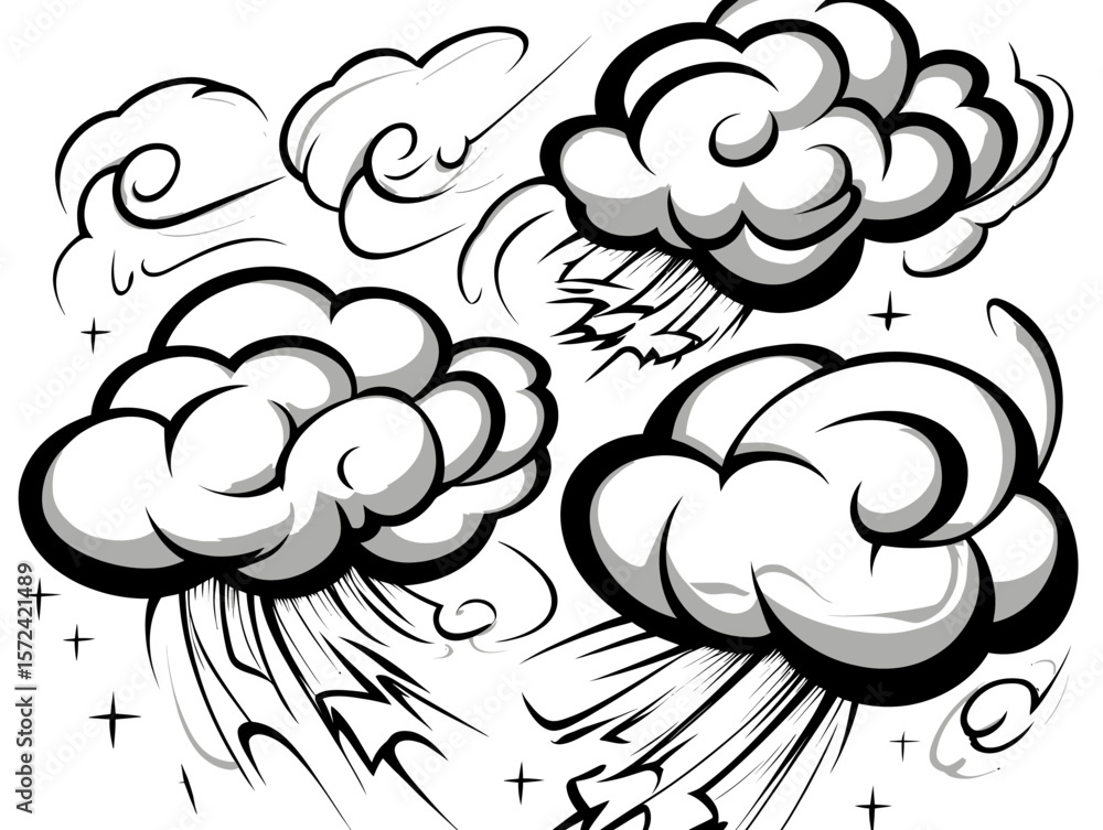 Hand-drawn floral vector illustration with a seamless rose pattern Hand-drawn floral vector illustration with a seamless rose pattern