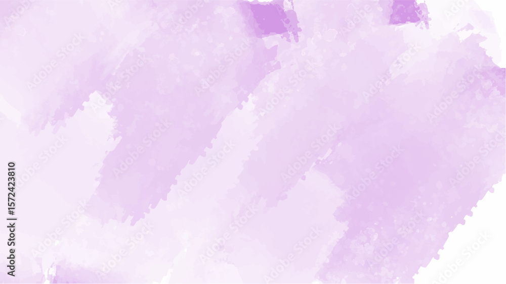 Fototapeta premium Purple watercolor background with copyspace for your design. vector.