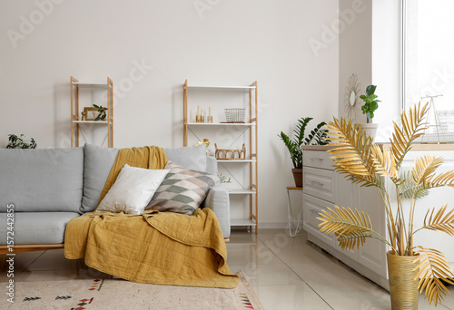 Modern living room interior...