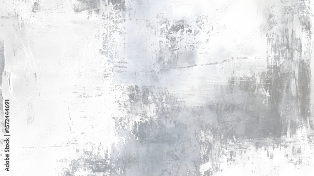 Fototapeta premium Captivating Abstract Monochrome Painting Evoking Emotion and Creativity