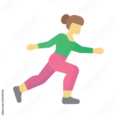 Physical training Vector Icon which can easily modify or edit