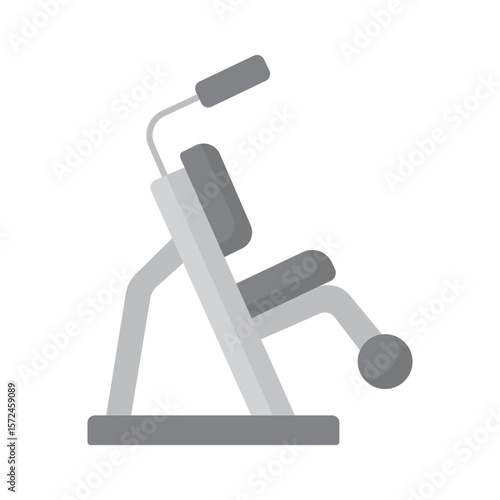 Ab crunch Vector Icon which can easily modify or edit