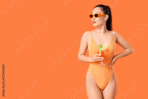 Beautiful young Asian woman...