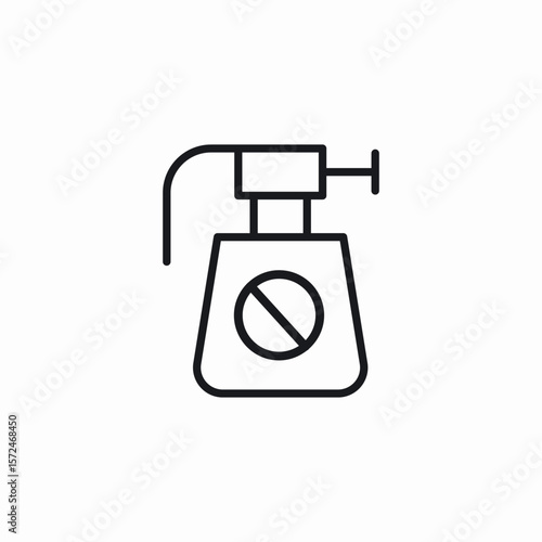 spray tool icon sign vector