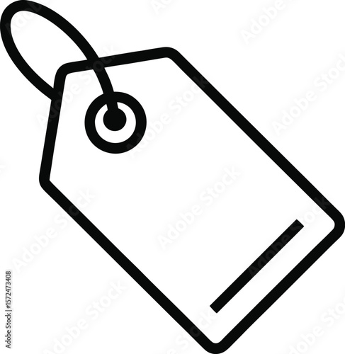 Price Tag: Outline Icon

