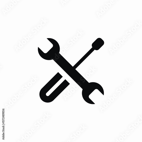 fix service icon sign vector