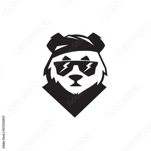 A grunge vector illustration of a beer with sunglass 