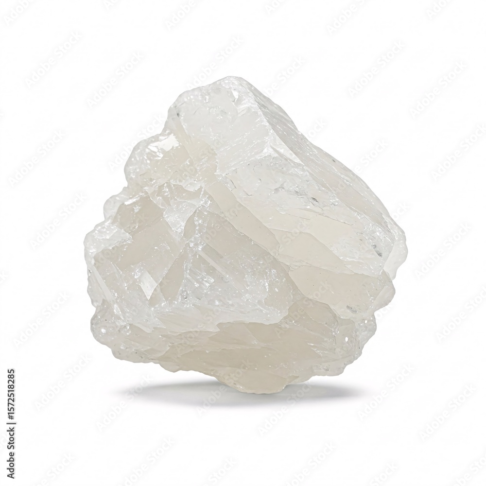 Fototapeta premium Apophyllite photographed in a close-up,