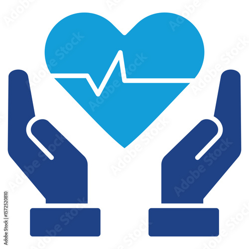 Wellness Dual Tone Icon Element For Design
