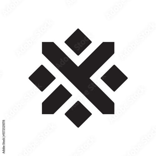 Business technology concept: 3D vector illustration of a floppy disk icon, a symbol of computer data storage, in a square design template