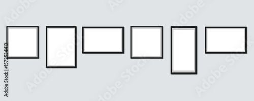 Frame vector set with shadow