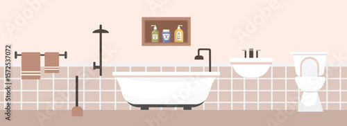 Bathroom decoration. Bathroom furniture. Bathroom interior. Wash bin at bathroom.