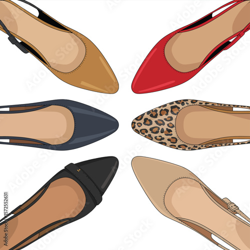 Collection of Stylish Flat Womens Shoes