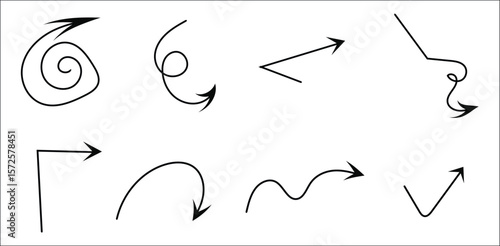 arrow,set,complex high resolution vector directional mix for creative layouts mood boards online campaign visuals and social graphics dynamic flow themes