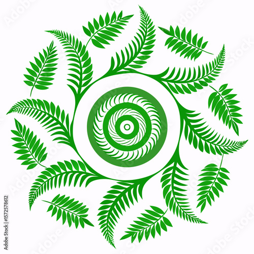 abstract green background