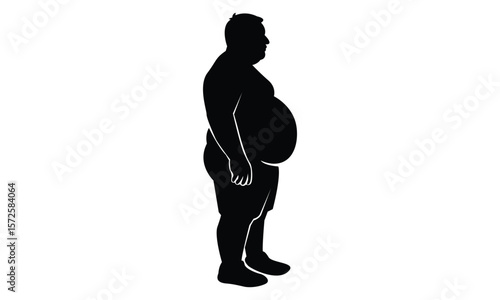Dad Bod Life black vector art design
