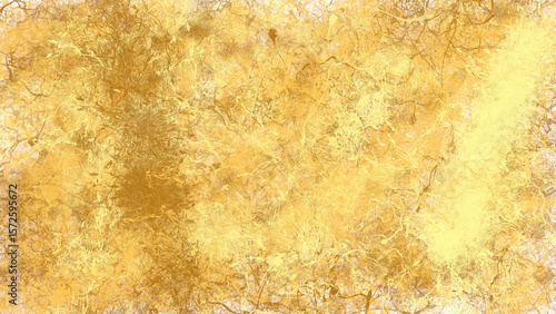 黄色と茶色のマーブル風テクスチャ背景素材。ヴィンテージ感のある抽象的なグラデーション模様｜背景, テクスチャ, マーブル, グラデーション, 黄色, 茶色, 抽象, 素材, ベクター

