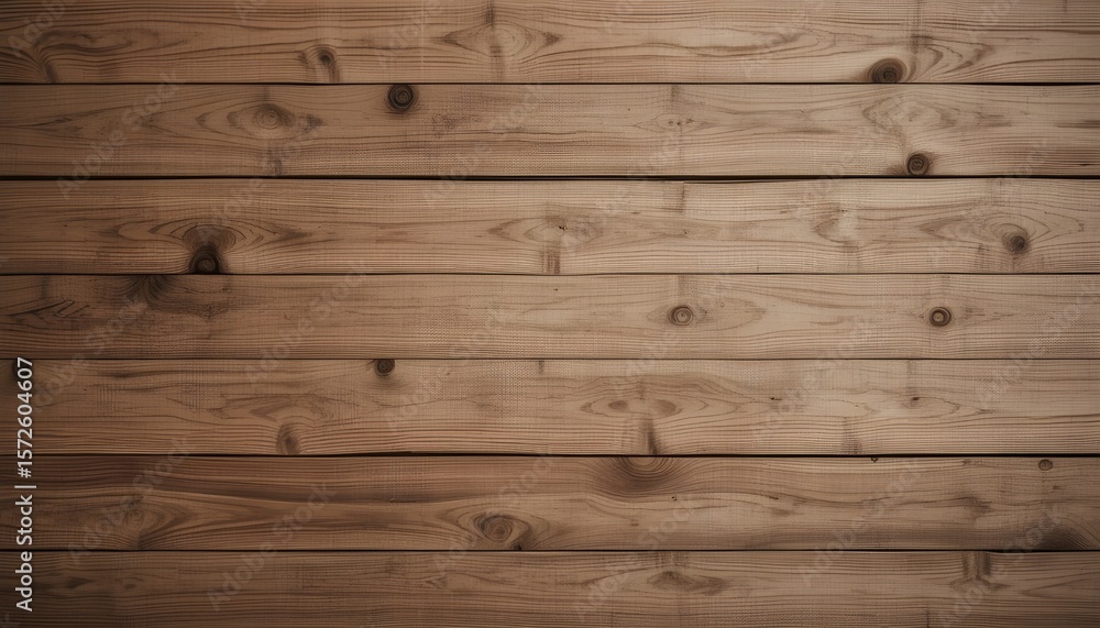 Fototapeta premium Rustic Brown Plank Wood Wall Background for Warm Natural Design Projects