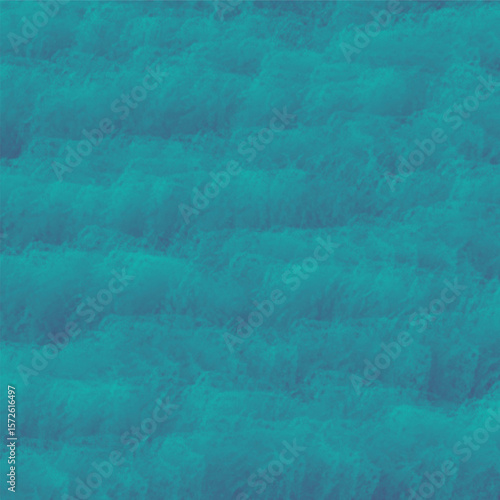 Aqua Haze: Textured Gradient of Soft Teal Waves