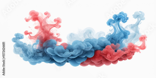 A red heart, whether held in hand or formed by fluffy clouds in the blue sky, symbolizes love and connection to nature