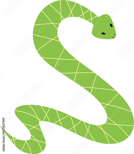 snake in the form of a snake
