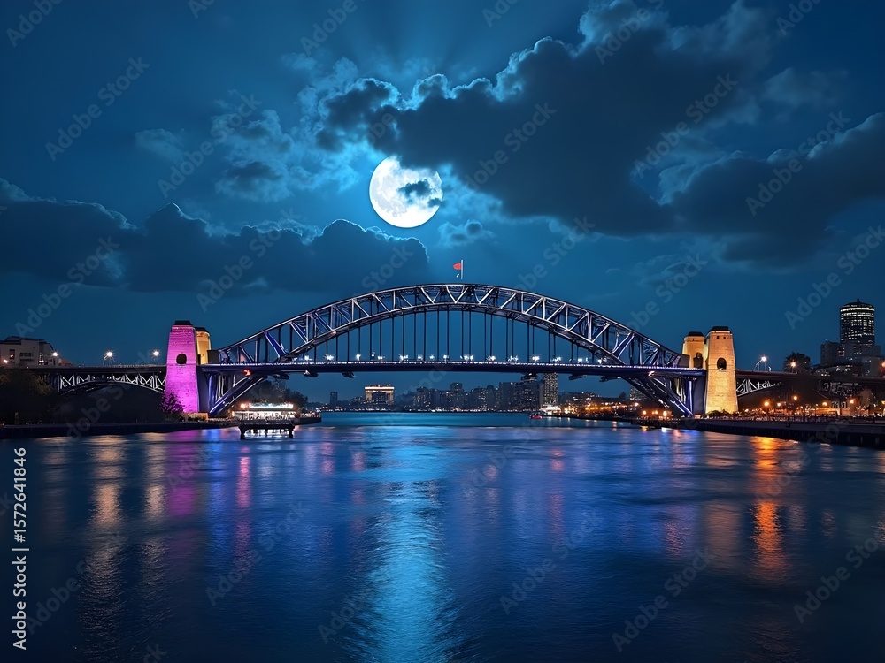 Obraz premium sydney harbour bridge