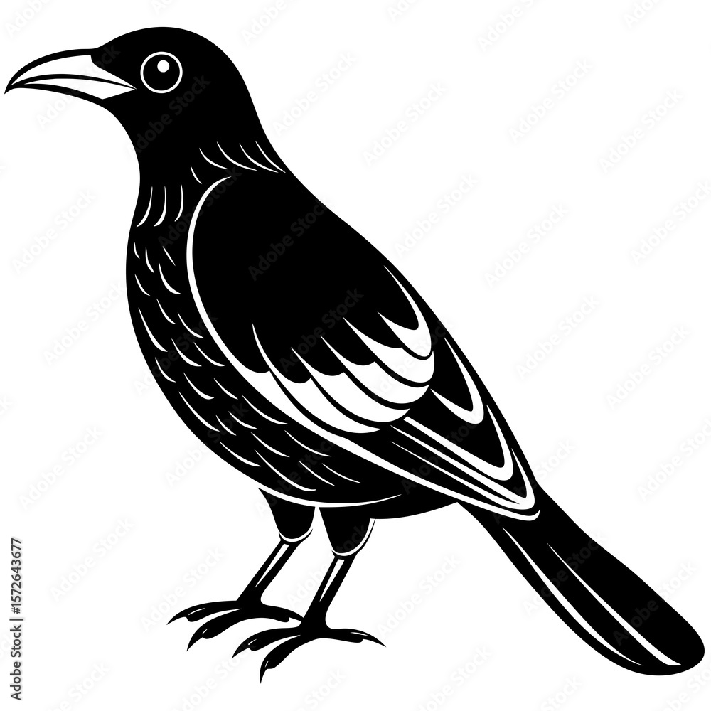 Fototapeta premium bird on a branch