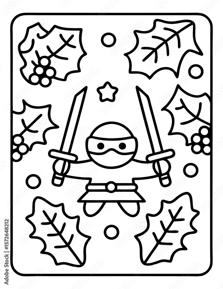 Fototapeta premium cute kids coloring pages isolated