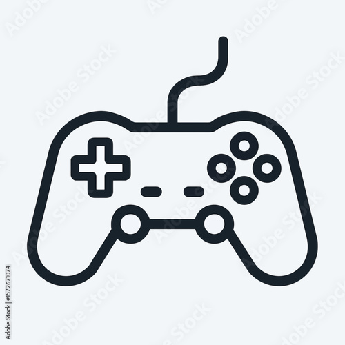 Outline Game Controller Icon
