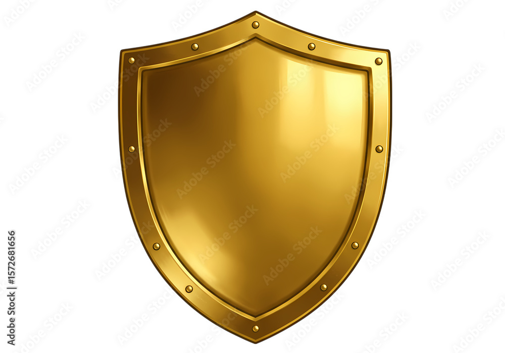 Golden Shield A Symbol of Protection Golden Shield A Symbol of Protection