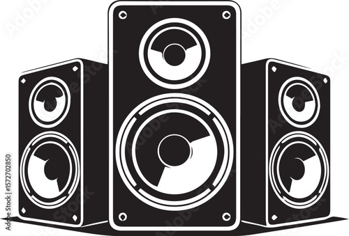 Print Audio Speakers Set