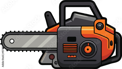 detailed black vector of a battery powered electric tool