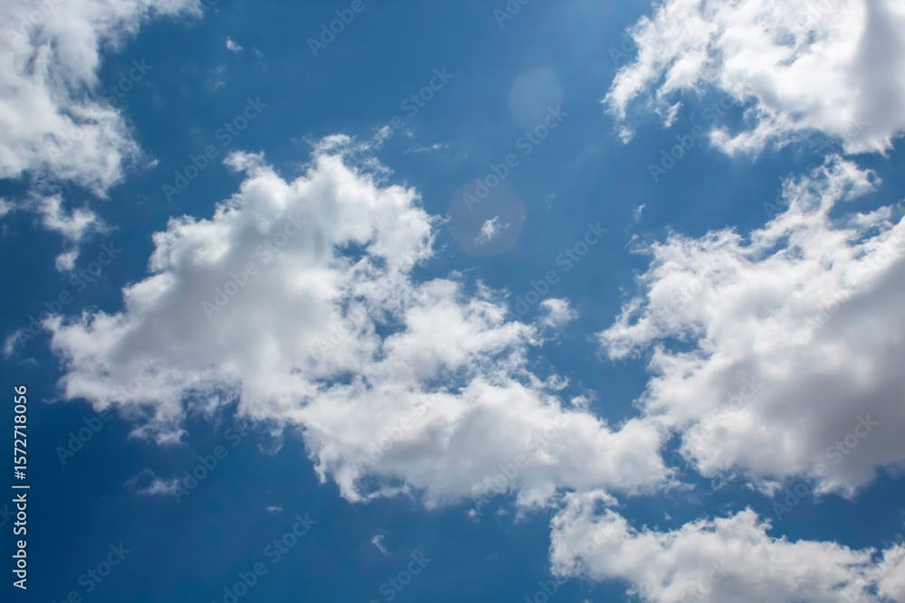 Obraz premium blue sky and clouds