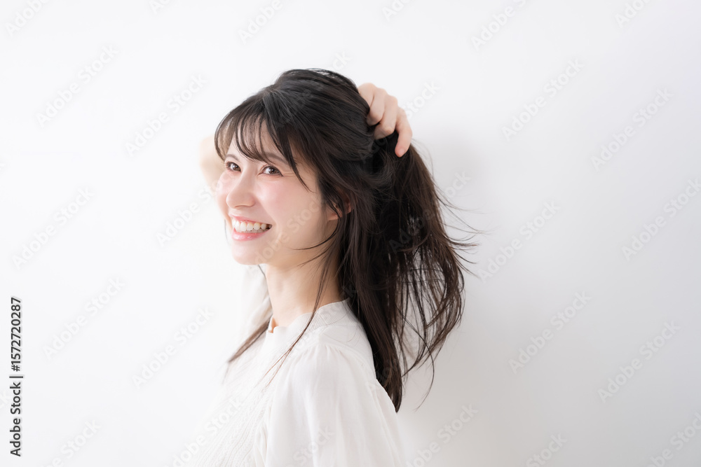 女性 ヘアケア 女性 ヘアケア