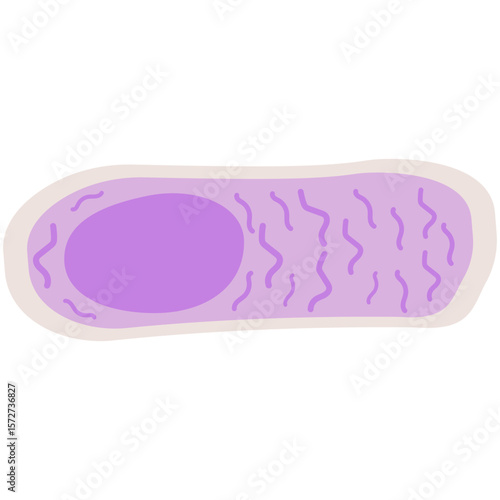 Tuberculosis Bacteria. Microbe icon vector image. Can be used for Tuberculosis.