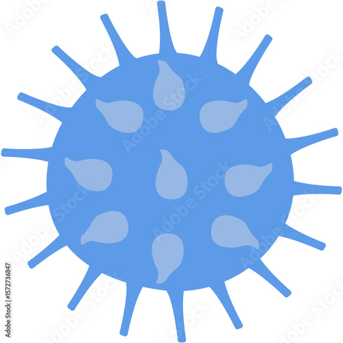 Tuberculosis Bacteria. Microbe icon vector image. Can be used for Tuberculosis.