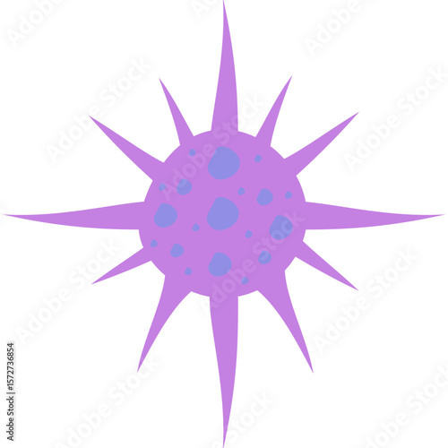 Tuberculosis Bacteria. Microbe icon vector image. Can be used for Tuberculosis.