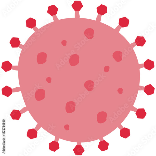 Tuberculosis Bacteria. Microbe icon vector image. Can be used for Tuberculosis.