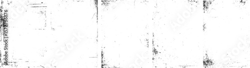 Border overlay textures set stamp with grunge effect. Abstract dirty or scratch aging, Dust and Scratched Textured whit Background