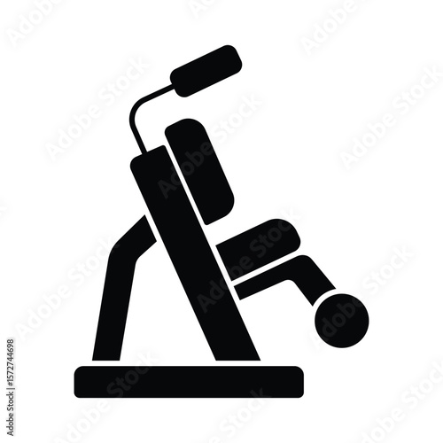 Ab crunch Vector Icon which can easily modify or edit