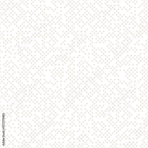 Vector seamless pattern featuring modern, geometric subtle squares. A stylish monochrome design with repeating tile structure, ideal for contemporary backgrounds, textiles, packaging, or digital use.