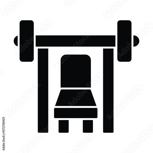 Exercise machine Vector Icon which can easily modify or editExercise machine Vector Icon which can easily modify or edit