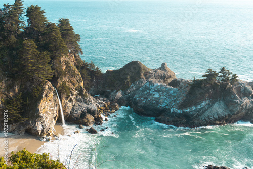 The beautiful McWay Falls