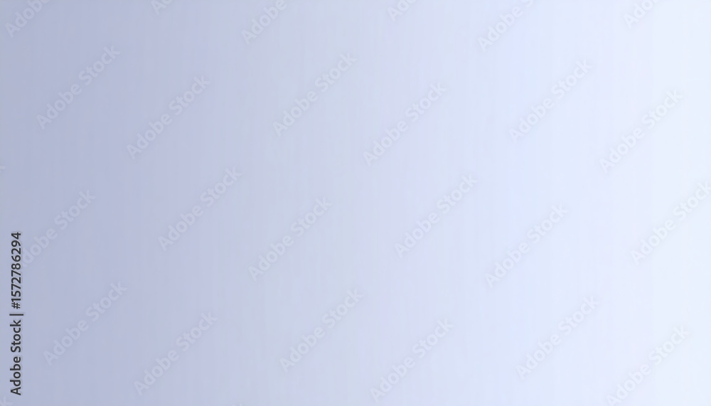 Fototapeta premium Light grey to icy lavender gradient background with smooth texture, creating calming and serene atmosphere