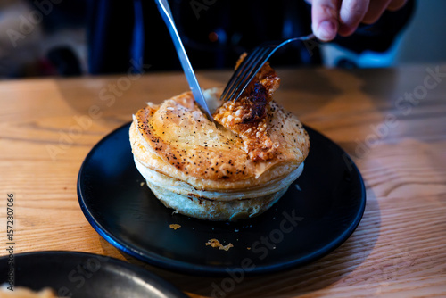 Pork Belly Pie at New Zealand Bakery