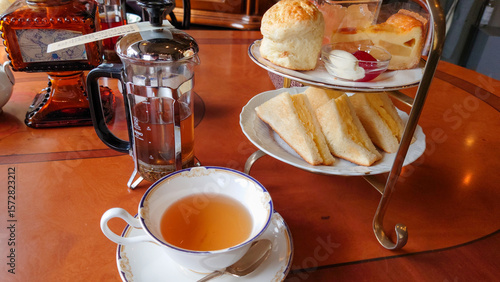 Elegant Afternoon Tea Spread