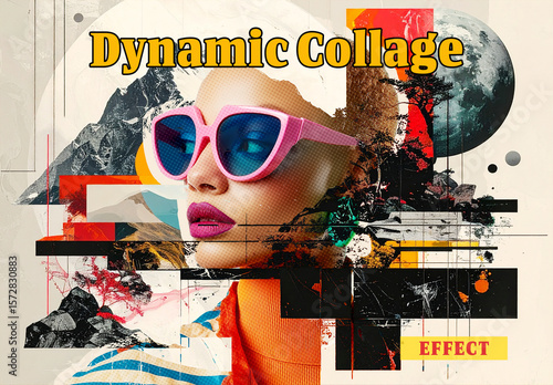 Dynamic Collage Photo Effect